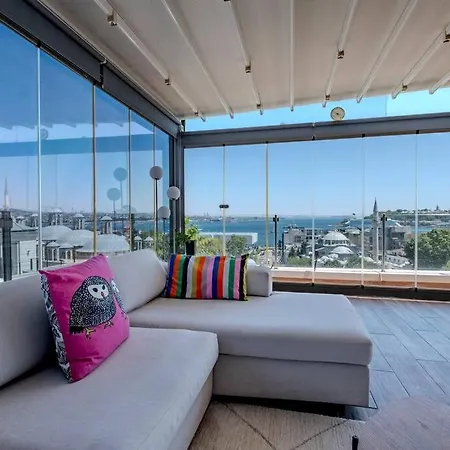 Wonder Terrace With 360 Bosphorus View Apartment *